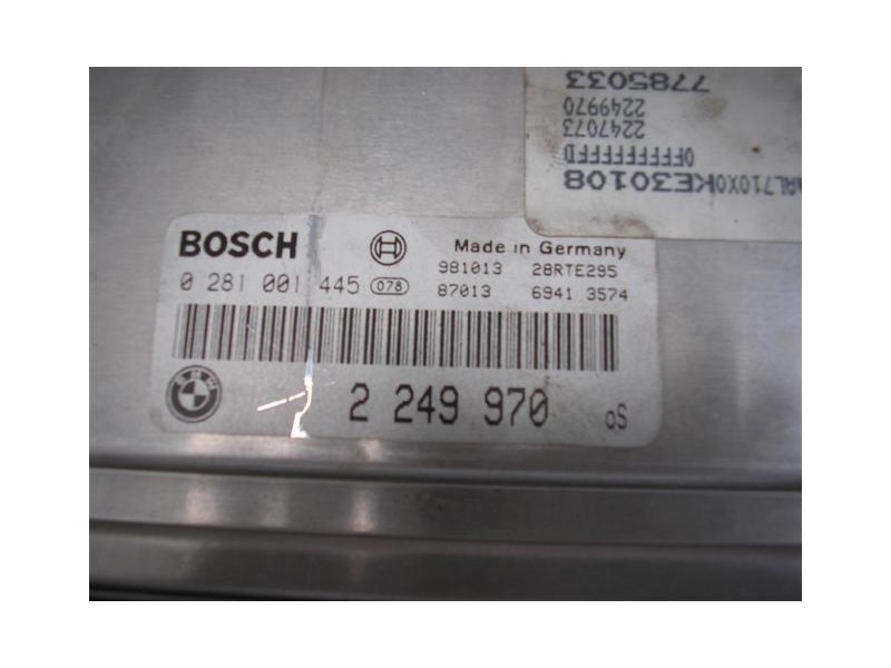 Recambio de centralita : bmw 320 : 2.0 td (20-4d-1 ) e46 [1998] para bmw  320 2.0 td (20-4d-1 ) e46 referencia OEM IAM 028100144