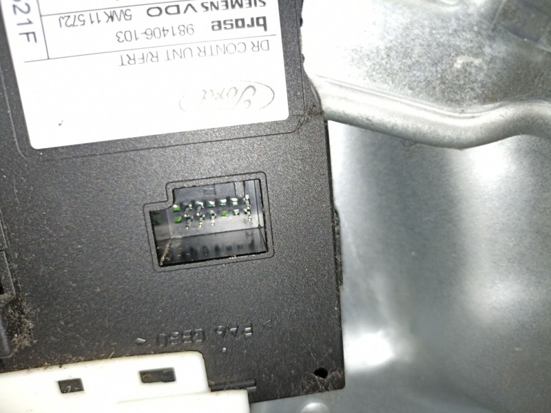 Recambio de elevalunas delantero derecho para ford focus c-max 2.0 tdci referencia OEM IAM 3M5T14B533BJ 3M51R203A29MT 