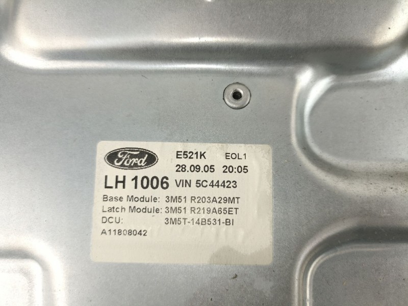 Recambio de elevalunas delantero izquierdo para ford focus c-max 2.0 tdci referencia OEM IAM 3M5T14B531BJ 3M51R203A28MT 