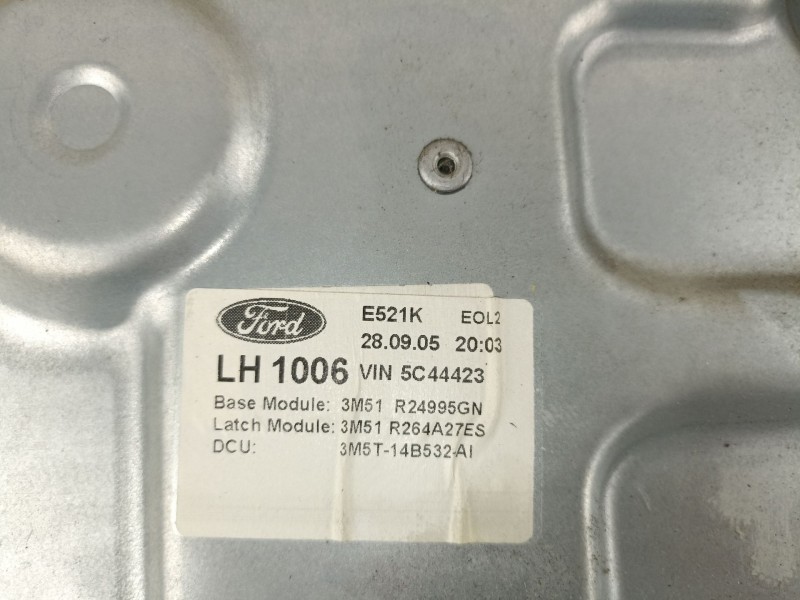 Recambio de elevalunas trasero izquierdo para ford focus c-max 2.0 tdci referencia OEM IAM 3M5T14B532AI 3M51R24995GN 