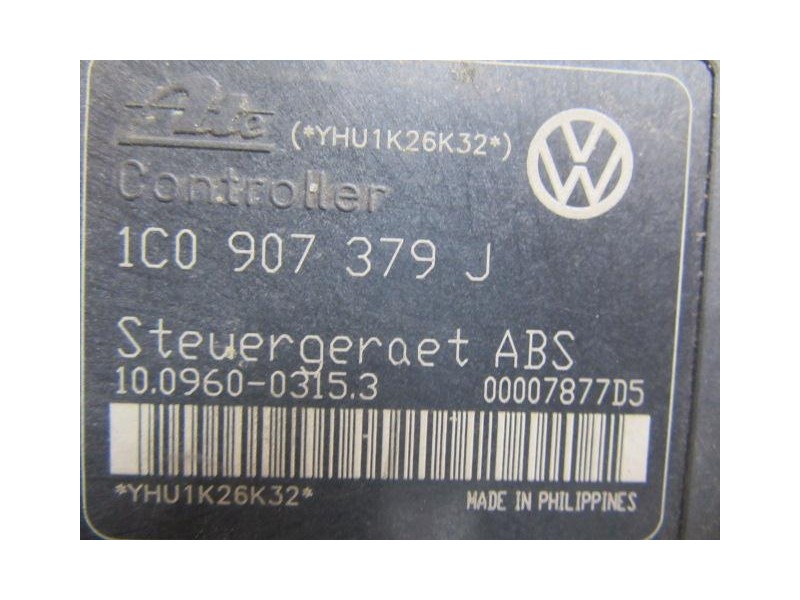 Recambio de abs : seat leon : 1.6 g -azd (104,72cv) 5p [2001] para seat leon 1.6 g -azd referencia OEM IAM 1J0614117F  