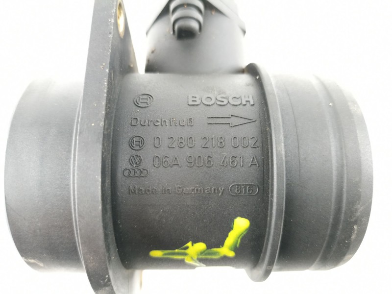 Recambio de caudalimetro para audi a3 (8l) 1.8 ambiente referencia OEM IAM 06A905461A 0280218002 