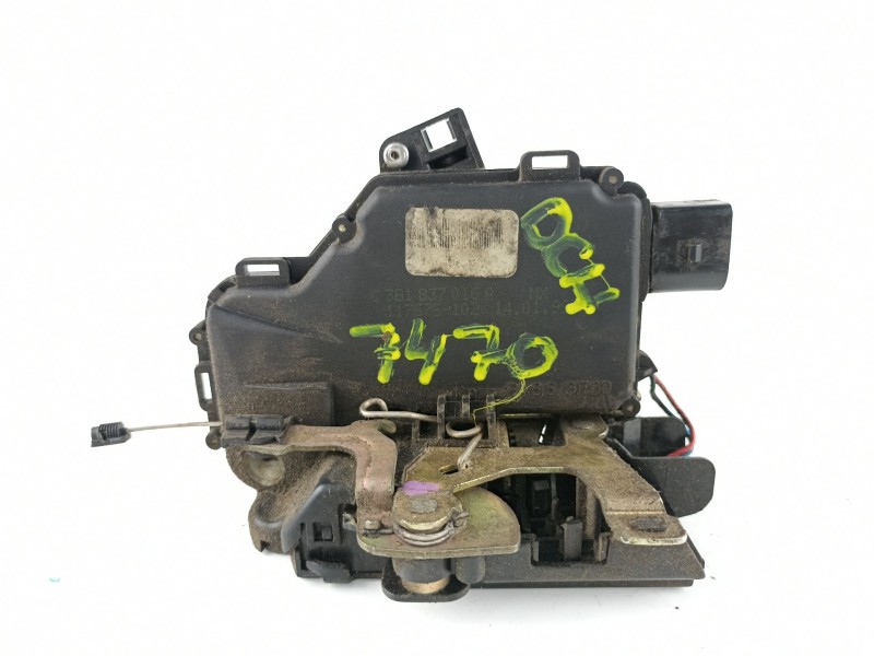 Recambio de cerradura puerta delantera derecha para volkswagen new beetle (9c1/1c1) 1.9 tdi referencia OEM IAM C3B1837016A  