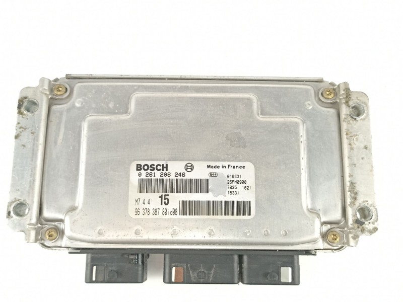 Recambio de centralita para peugeot 106 1.1 g referencia OEM IAM 9637838780 0261206246 