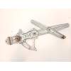Recambio de elevalunas trasero derecho para peugeot 205 plus 1.4 g referencia OEM IAM 922414  