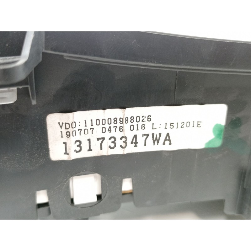 Recambio de cuadro instrumentos para opel combo (corsa c) 1.3 16v cdti referencia OEM IAM 13173347WA 110008988026 