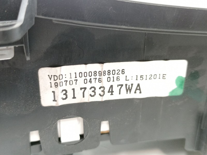 Recambio de cuadro instrumentos para opel combo (corsa c) 1.3 16v cdti referencia OEM IAM 13173347WA 110008988026 