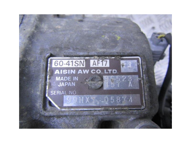 Recambio de cambio automatico : opel zafira : 1.8 g (115,57cv) [1999] para opel zafira 1.8 g referencia OEM IAM 6041SN..AF17..45