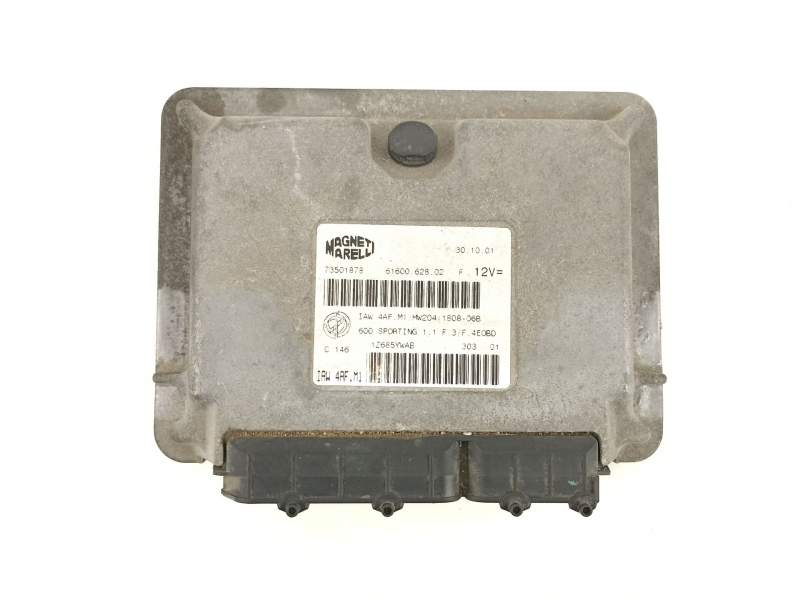 Recambio de centralita para fiat seicento (187) 1.1 cat referencia OEM IAM 73501878 6160062802 