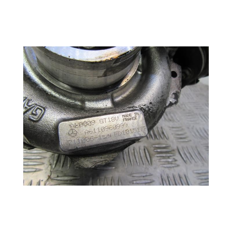 Recambio de turbo : m. benz c 220 : 2.2 cdi (142,76cv) 3p [2002] para m. benz c 220 2.2 cdi referencia OEM IAM A6110960999  