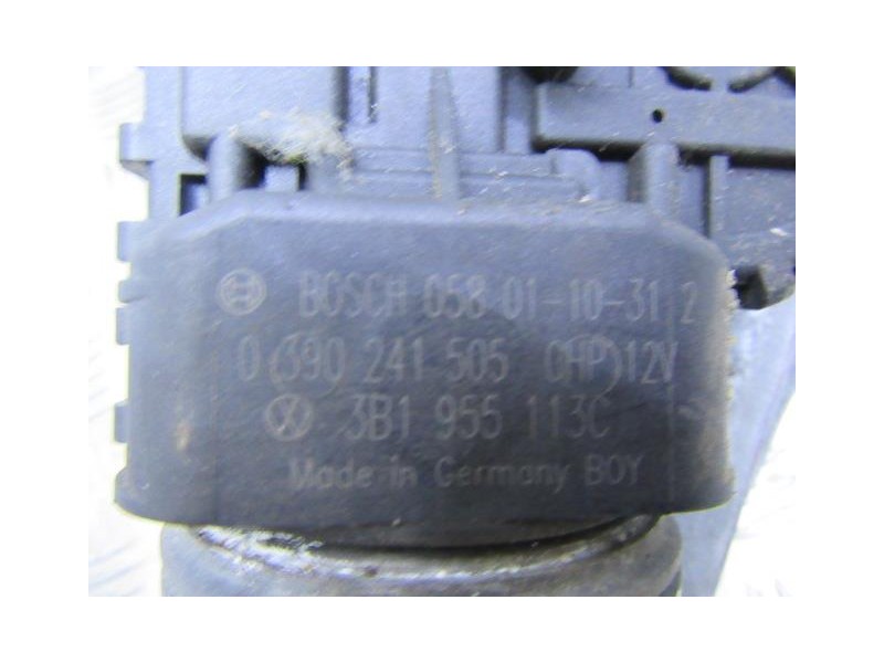 Recambio de motor limpia delantero : volkswagen passat : 1.9 tdi (130,52cv) 5p [2002] para volkswagen passat 1.9 tdi referencia 