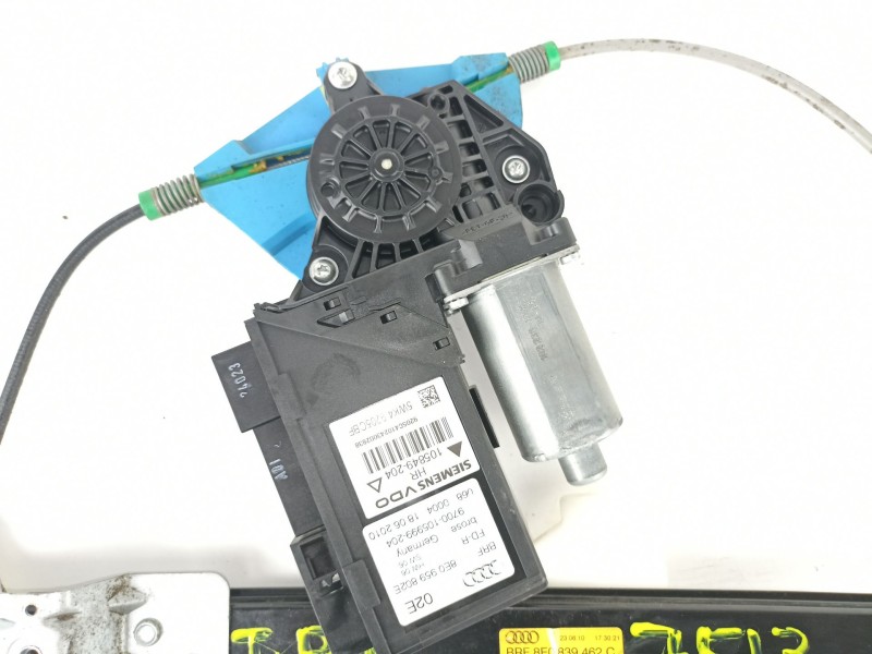 Recambio de elevalunas trasero derecho para seat exeo berlina (3r2) sport referencia OEM IAM 8E0839462C  