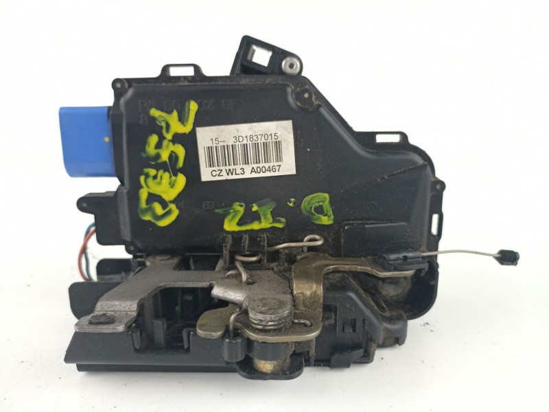 Recambio de cerradura puerta delantera izquierda para volkswagen caddy ka/kb (2k) 1.9 tdi referencia OEM IAM 3D1837015  