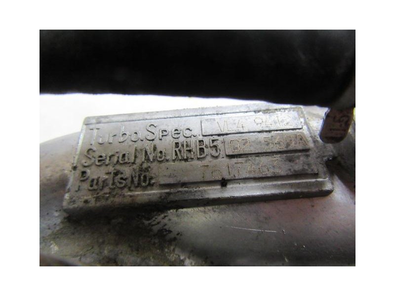 Recambio de turbo : alfa romeo 146 : 1.9 td -ar67501 (89,76cv) [1995] para alfa romeo 146 1.9 td -ar67501 referencia OEM IAM 761