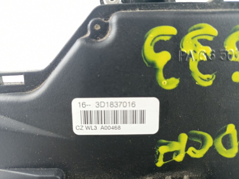 Recambio de cerradura puerta delantera derecha para volkswagen caddy ka/kb (2k) 1.9 tdi referencia OEM IAM 3D1837016  
