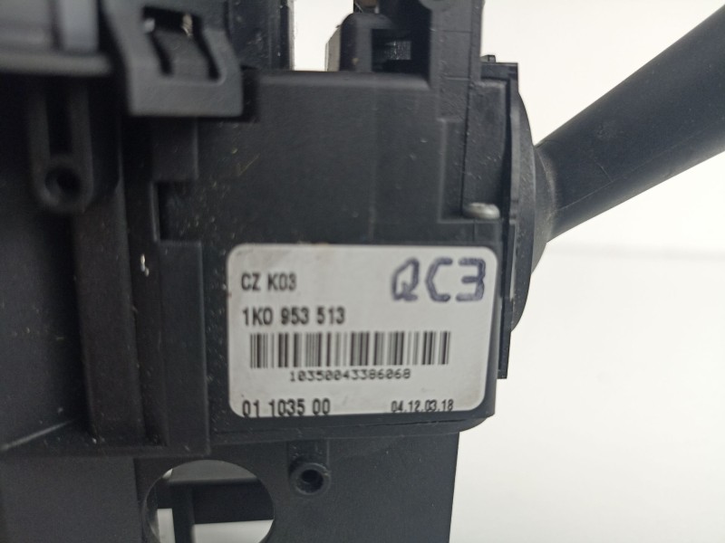 Recambio de mando luces y limpias para volkswagen caddy ka/kb (2k) 1.9 tdi referencia OEM IAM 1K09535131K0953519A  