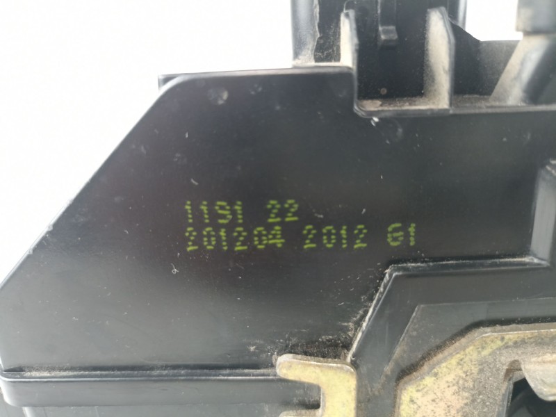 Recambio de cerradura puerta delantera izquierda para renault scenic ii 1.9 dci diesel referencia OEM IAM 119122 201204 