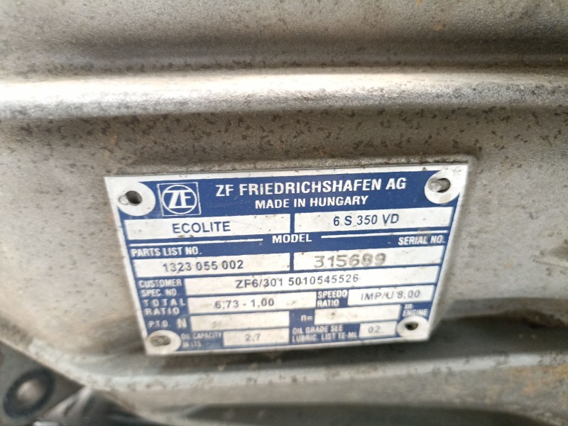 Recambio de caja cambios 6v turbo diesel para renault mascott 3.0 diesel referencia OEM IAM 315689 123055002 