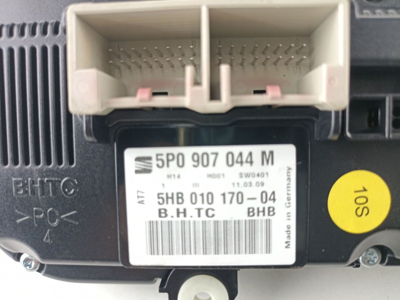 Recambio de mandos calefaccion aire para seat leon (1p1) reference referencia OEM IAM 5HB01017004 5P0907044M 