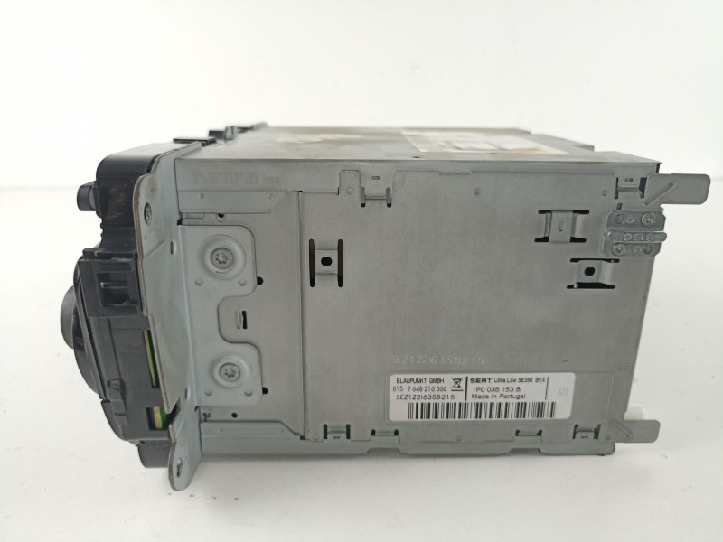 Recambio de radio cd/mp3 para seat leon (1p1) reference referencia OEM IAM 1P0035153B 8157648216366 