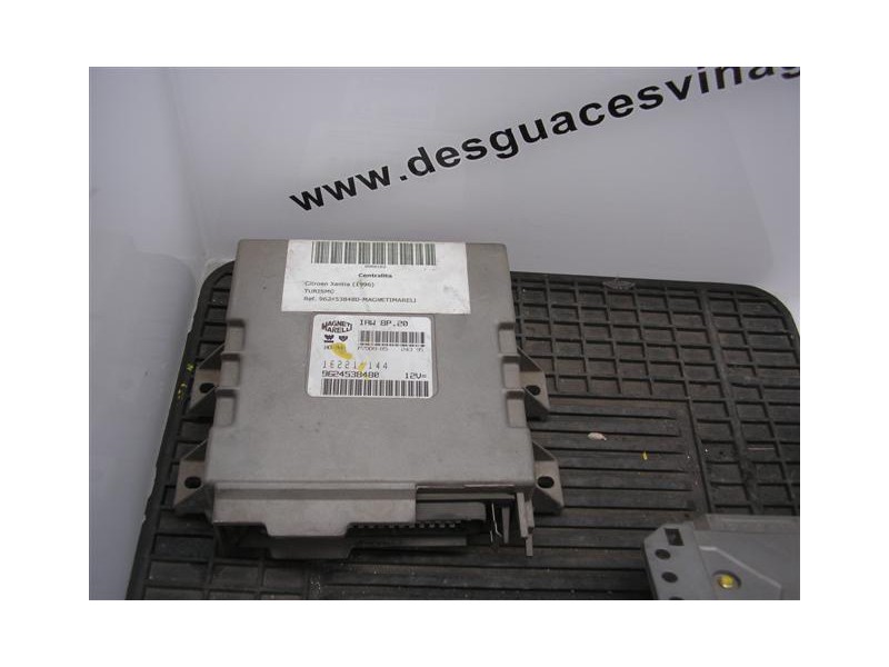Recambio de centralita : citroen xantia : 1.9 d turismo [1996] para citroen xantia 1.9 d turismo referencia OEM IAM 9624538480-M