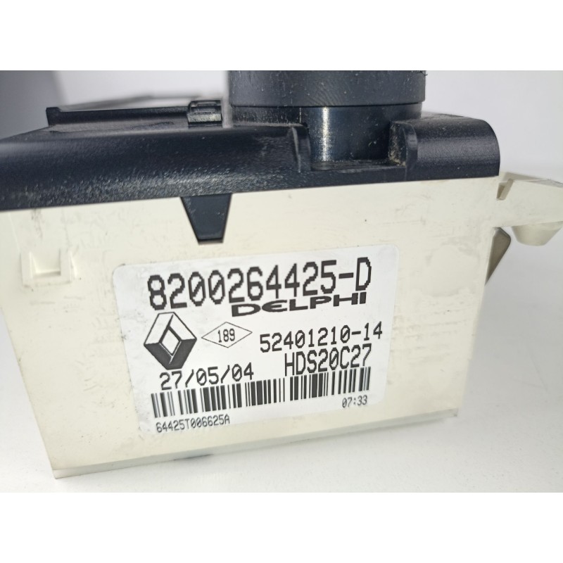 Recambio de mandos calefaccion aire para renault vel satis (bj0) 2.0 16v turbo referencia OEM IAM 8200264425D. 5240121014 