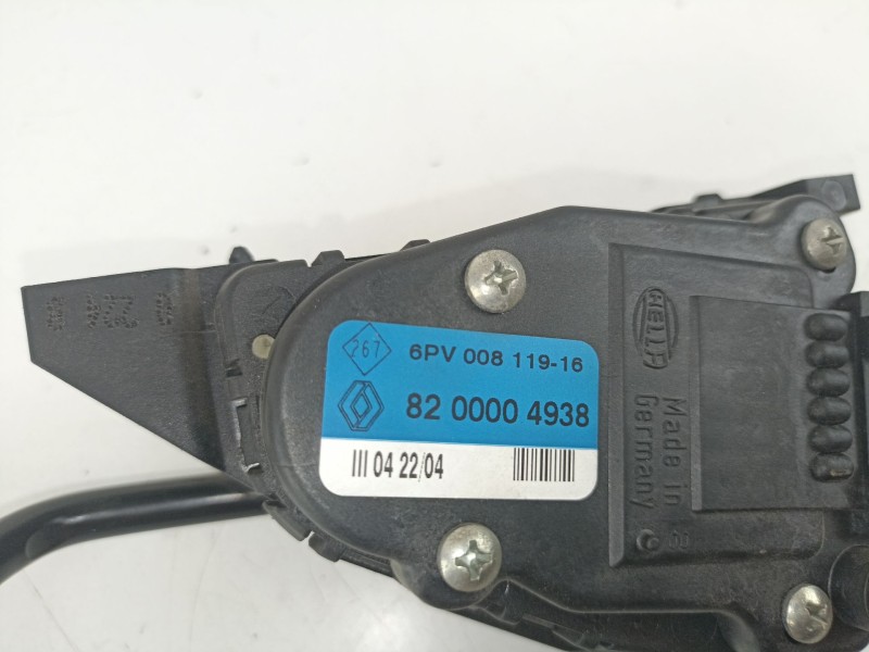 Recambio de potenciometro aceleracion para renault vel satis (bj0) 2.0 16v turbo referencia OEM IAM 8200004938 6PU00811916 
