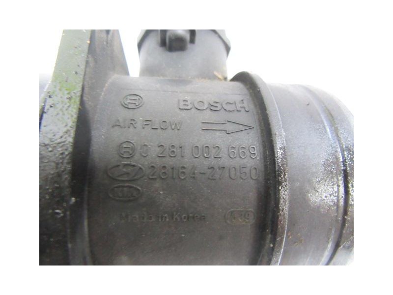 Recambio de caudalimetro : hyundai matrix : 1.5 crdi (101,97cv) 5p [2005] para hyundai matrix 1.5 crdi referencia OEM IAM 028100