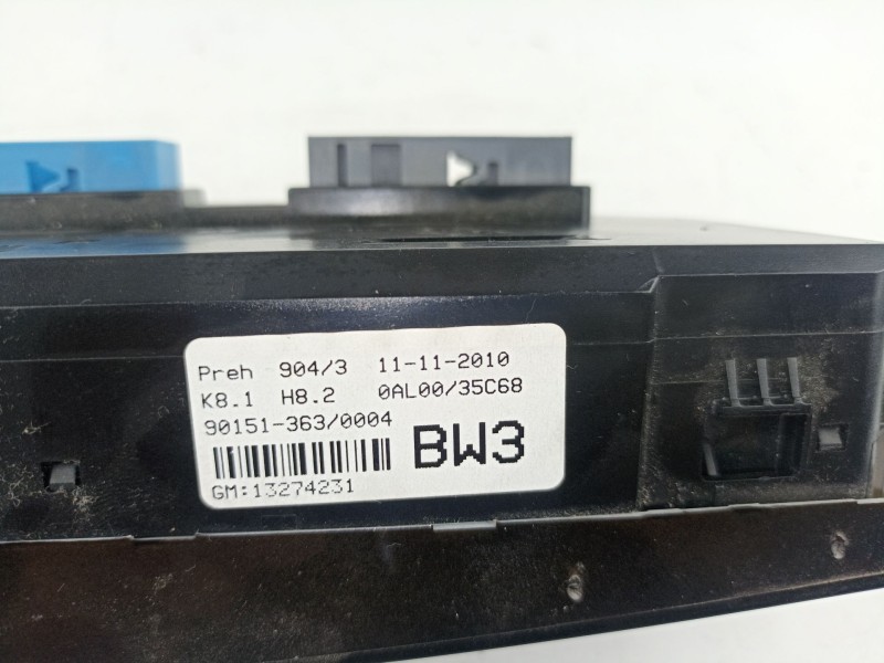 Recambio de mandos calefaccion aire para opel astra 1.7 d referencia OEM IAM 13274231 90151363 