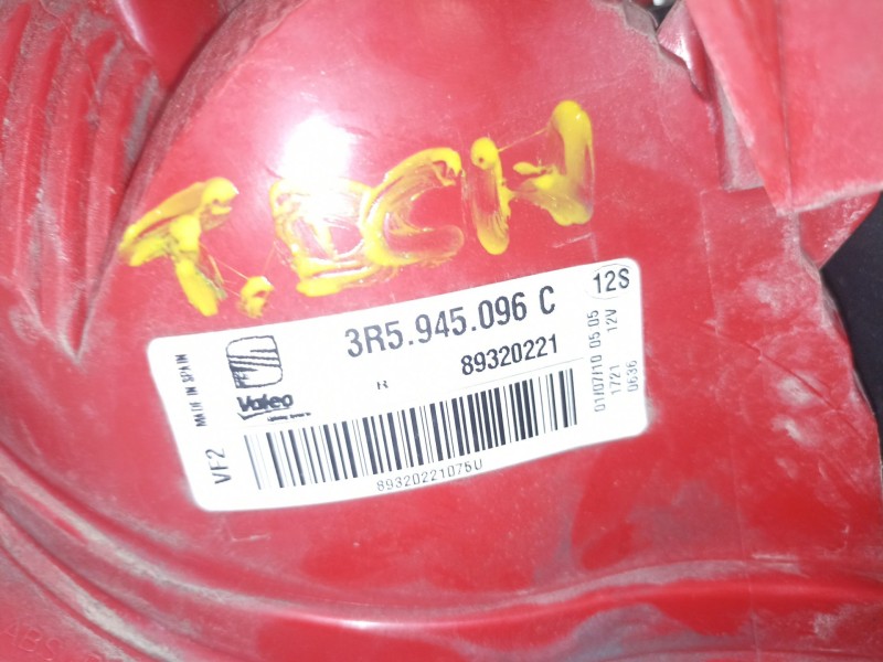 Recambio de piloto trasero derecho para seat exeo berlina (3r2) sport referencia OEM IAM 3R5945096C 89320221 