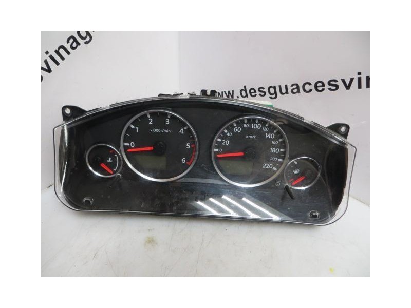 Recambio de cuadro instrumentos : nissan pathfinder : 2.5 d/yd25 euro 4 (171,36cv) [2008] para nissan pathfinder 2.5 d/yd25 euro