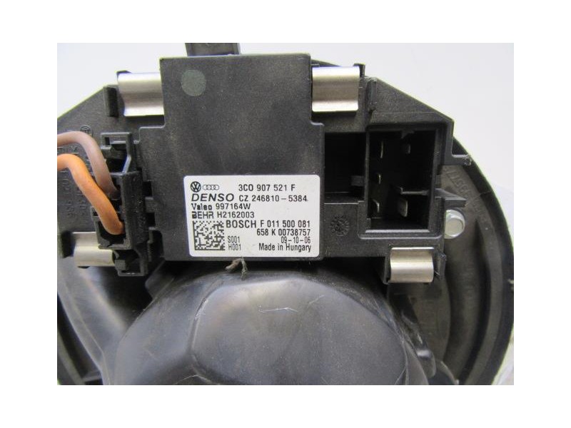 Recambio de motor calefacion seat leon 19 tdi bls 105cv 2010 para seat leon 1.9 tdi bls referencia OEM IAM N997166M231XA5  