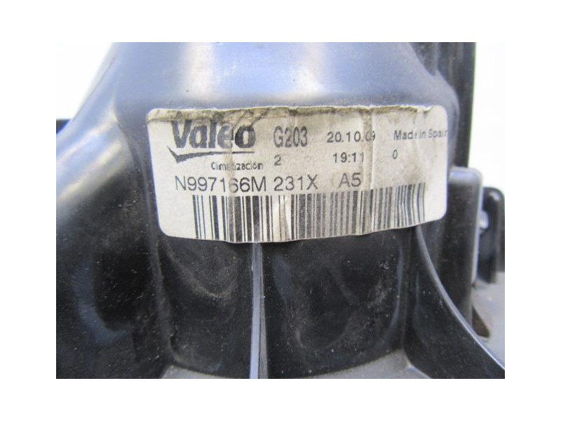 Recambio de motor calefacion seat leon 19 tdi bls 105cv 2010 para seat leon 1.9 tdi bls referencia OEM IAM N997166M231XA5  