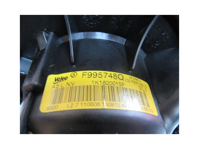 Recambio de motor calefacion volkswagen golf 19 tdi vbxe 105cv 3p 2008 para volkswagen golf 1.9 tdi v-bxe referencia OEM IAM 1K1