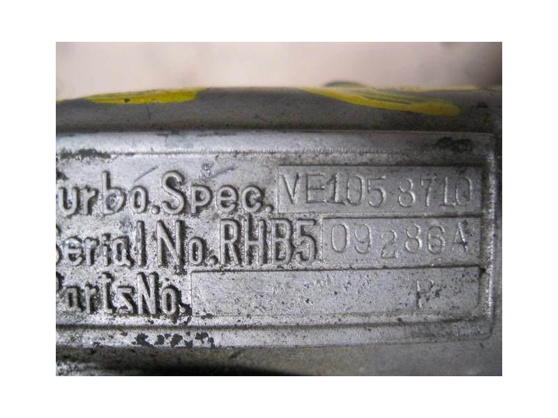 Recambio de turbo ford orion 16 td 0 para ford orion 1.6 d/lt referencia OEM IAM VE1058710  