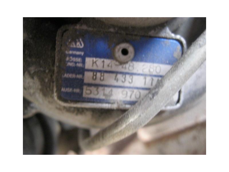 Recambio de turbo peugeot 405 td 0 para peugeot 405 1.9 td referencia OEM IAM K1448280  