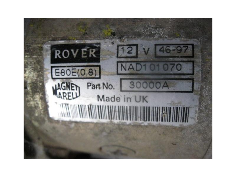 Recambio de motor arranque rover 400 g 0 para rover 400 (xw) 414 referencia OEM IAM NAD101070  
