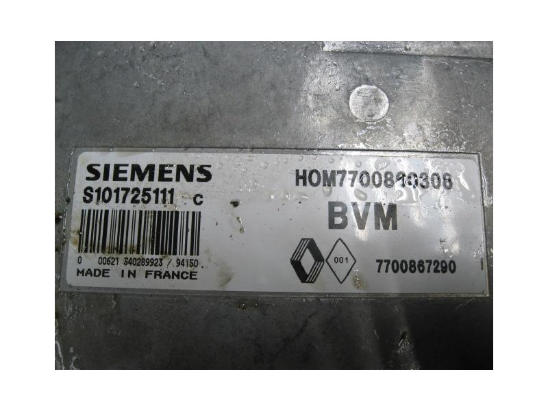 Recambio de centralita : renault laguna : 1.8 g -f3p (93,16cv) 5p [1994] para renault laguna 1.8 g -f3p   5p referencia OEM IAM 