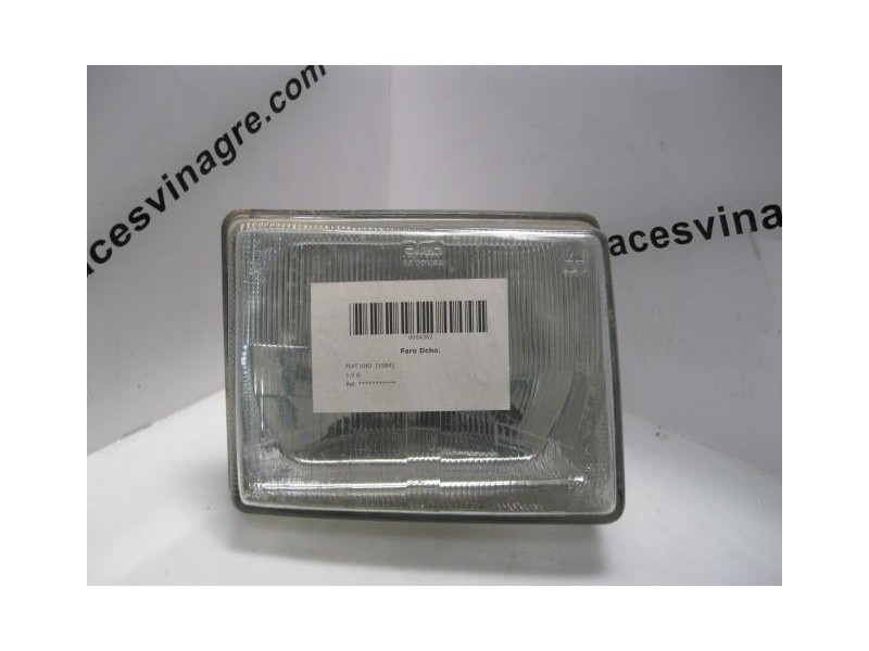 Recambio de faro derecho para fiat uno (146) 1.0 45 super i.e. kat referencia OEM IAM   