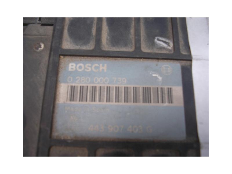 Recambio de centralita seat toledo 18 i 1992 para seat toledo 1.8 g referencia OEM IAM 0280000739  