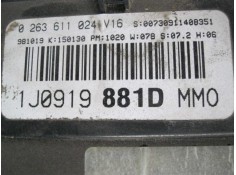 Recambio de cuadro instrumentos volkswagen golf 19 tdi colf iv 1998 para volkswagen golf 1.9 tdi referencia OEM IAM 0263611024V1 2