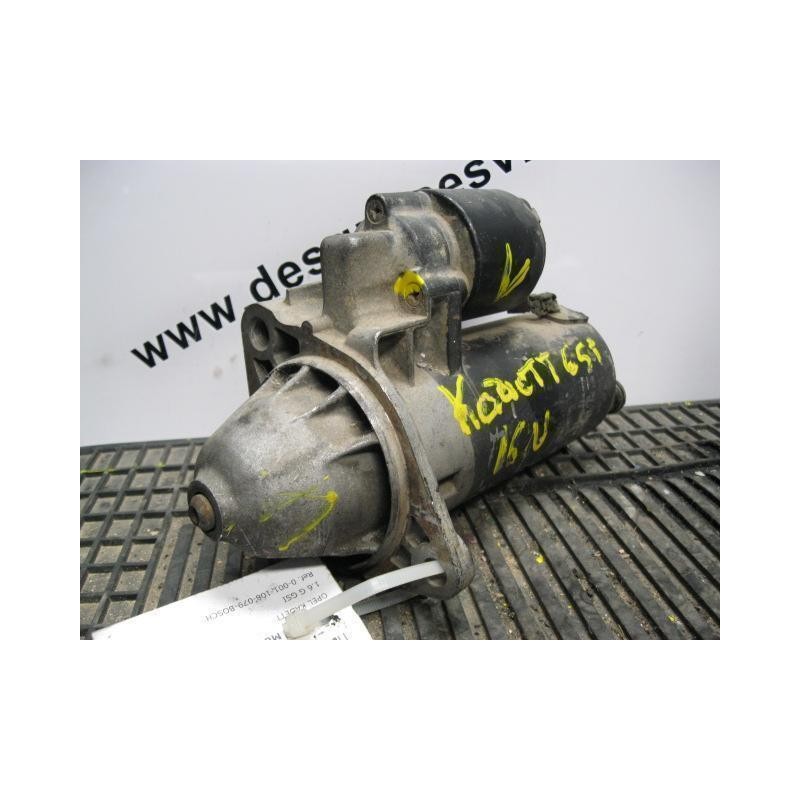 Recambio de motor arranque opel kadett 16 g gsi 0 para opel kadett e fastback (33_, 34_, 43_, 44_) 1.8 gsi referencia OEM IAM 00