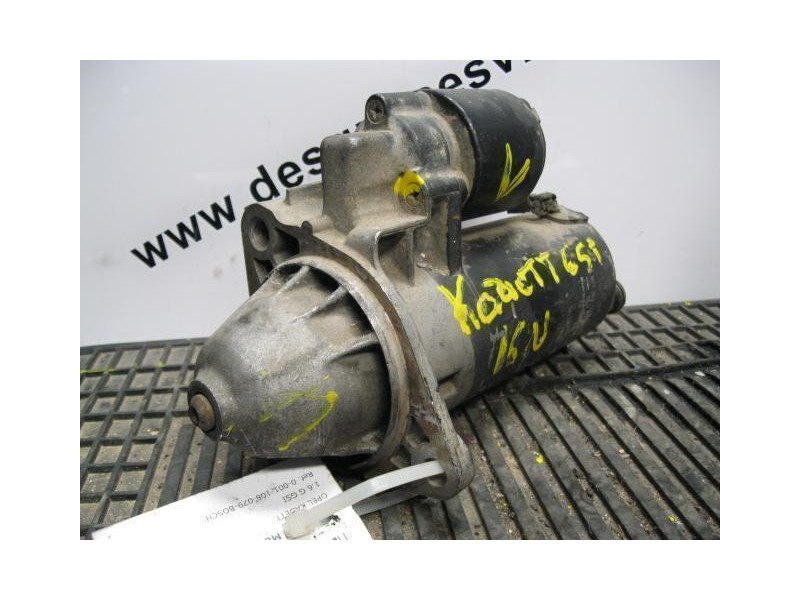 Recambio de motor arranque opel kadett 16 g gsi 0 para opel kadett e fastback (33_, 34_, 43_, 44_) 1.8 gsi referencia OEM IAM 00