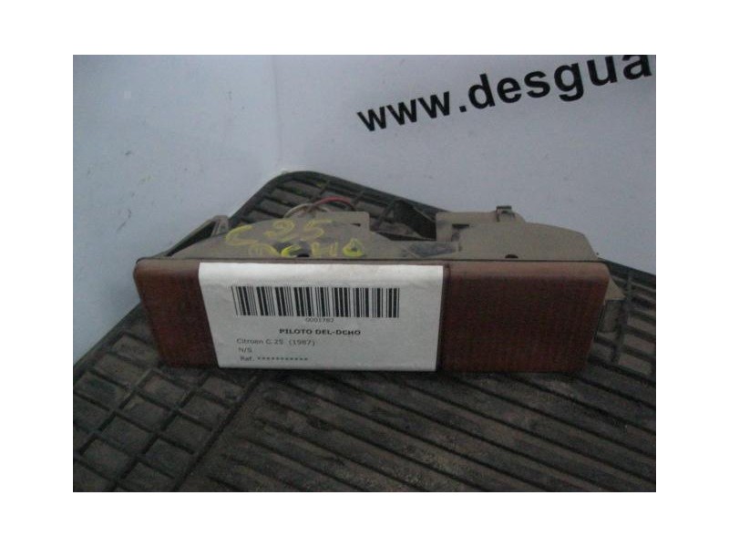 Recambio de piloto delantero derecho citroen c 25 ns 1987 para citroen c25 caja/chasis (280_, 290_) 2.5 dt referencia OEM IAM   