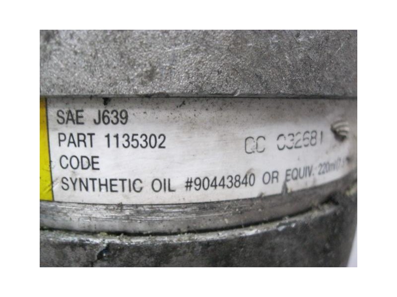 Recambio de compresor aire acondicionado para opel astra 1.4 g referencia OEM IAM 1135302  