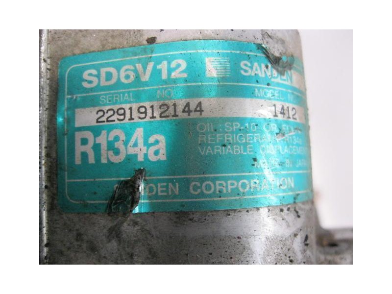 Recambio de compresor aire acondicionado para peugeot 206 sw 1.6 16v cat referencia OEM IAM SD6V12-R134A  