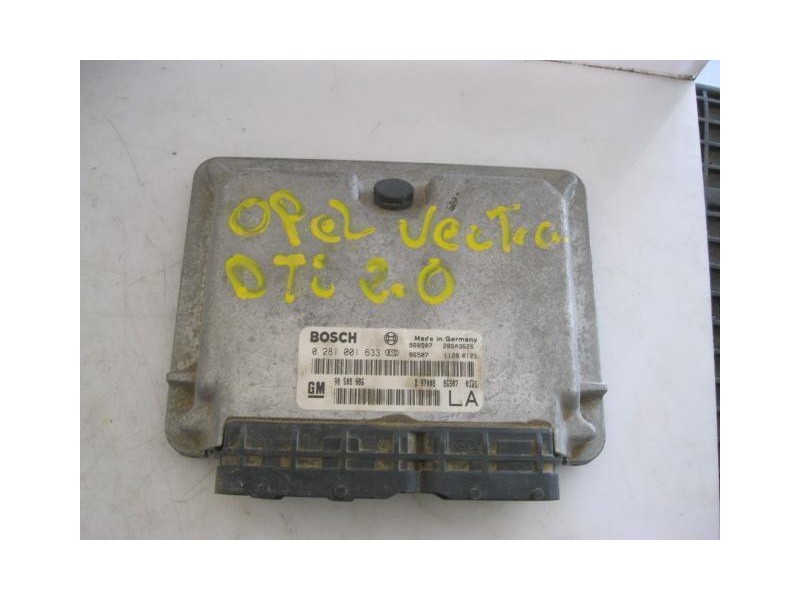 Recambio de centralita opel vectra 20 tdi 2000 para opel vectra 2.0 d -x20dth referencia OEM IAM 0281001633  
