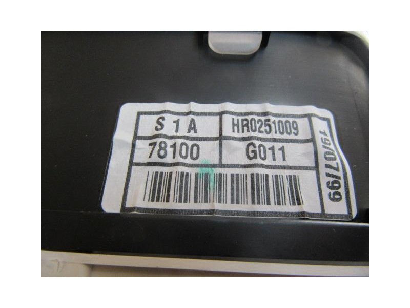 Recambio de cuadro instrumentos : honda accord : 1.9 g -f18b2 (136cv) [1999] para honda accord 1.9 g -f18b2 referencia OEM IAM  