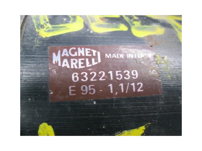 Recambio de motor arranque lancia delta 16 g 0 para lancia delta 1.6 g referencia OEM IAM 63221539  