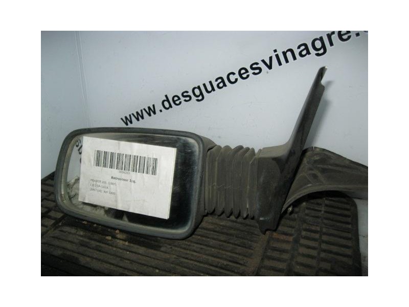 Recambio de retrovisor izq. : peugeot 205 : 1.8 d-161a 5p [1987] para peugeot 205 1.8 d-161a  5p referencia OEM IAM GRIS  